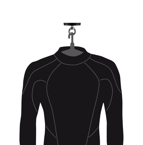 Wetsuit Hanger Magnetic Hook - Surflogic Wetsuits Surflogic   