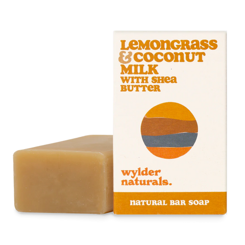Wylder Naturals Natural Soap - Lemongrass & Coconut Milk with Shea Butter