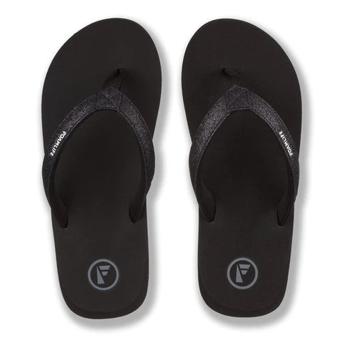 Foamlife Women's Flip Flops - ZANI Flip Flops Foamlife UK 4 Black 