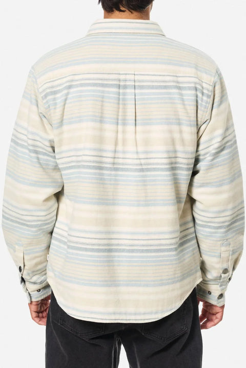 Harold Stripe Jacket - Dusty Blue - Katin Shirts Katin
