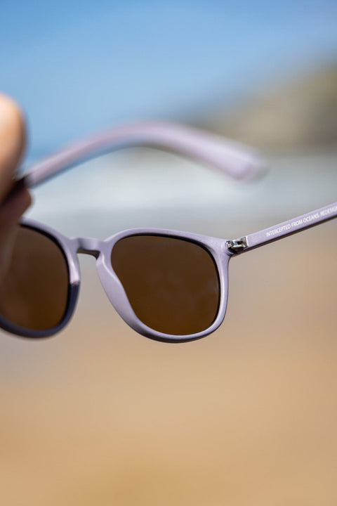 Waterhaul Sunglasses - Kynance Heather Brown - Mineral Glass Sunglasses Waterhaul