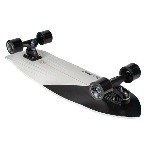 Carver Skateboard - 32.5" Black Tip - Coal  Satin C7