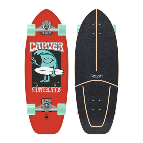 Carver Skateboard - 28" Wavy Davy - C5 Surf Skateboards Carver Skateboards 28"