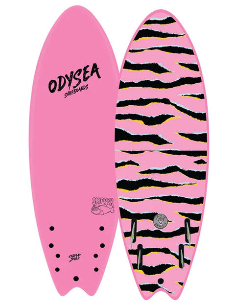 Catch Surf Foam Surfboard Odysea Skipper Quad Jamie O'Brien 6'0 Surfboard Catch Surf 6' 0" Hot Pink 48 Ltr