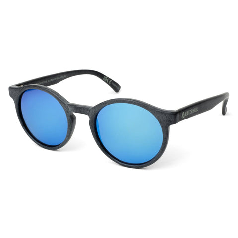 Waterhaul Sunglasses - Harlyn Slate Blue Mirror - Mineral Glass Sunglasses Waterhaul Medium