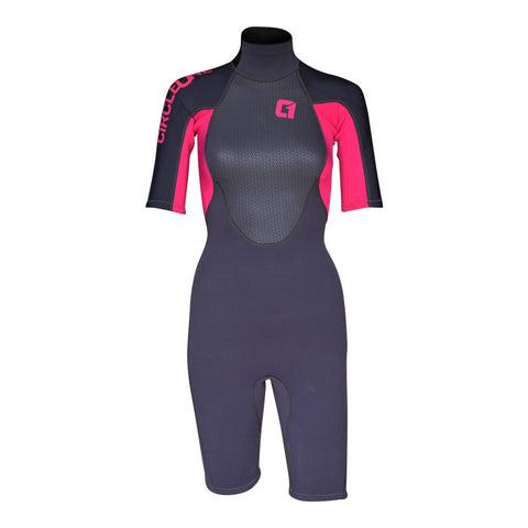 Womens 3/2mm Summer Wetsuit FAZE Shorty
