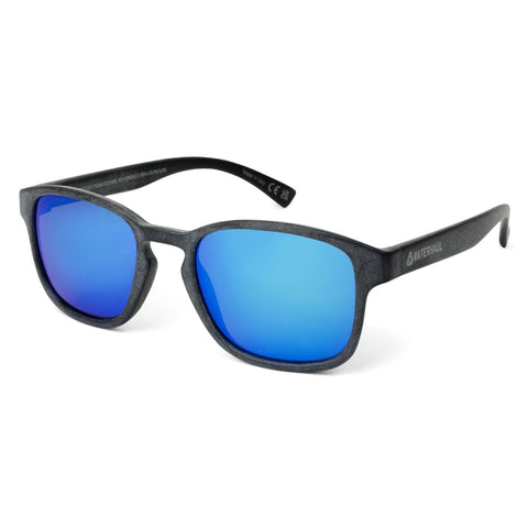 Waterhaul Sunglasses - Pentire Slate Blue Mirror - Polarised Mineral Glass Sunglasses Waterhaul