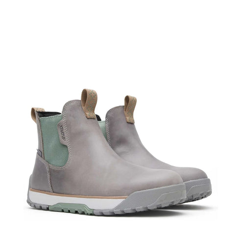 6" Ankle Deck Boots Leather Women's