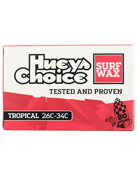 Hueys Choice Tropical Wax - Surf Wax Surfboard Wax Hueys Surf Wax   