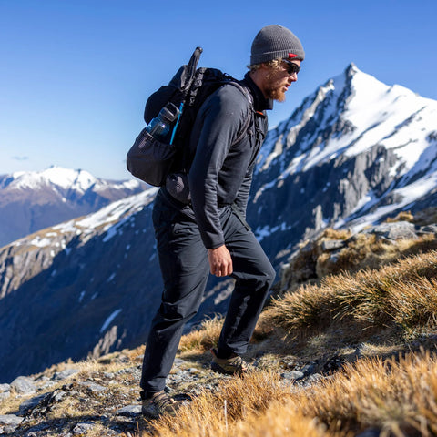 Off Grid Fleece Half Zip (Black) Sweatshirt Florence