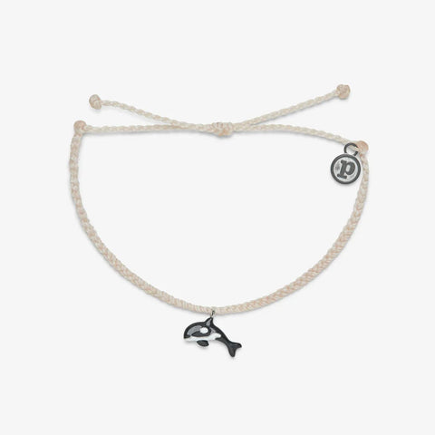 Orca Silver Charm Bracelet - Pura Vida Bracelet Pura Vida   