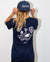 Good Times - Longboarder Magazine - Unisex T-Shirt Navy T-Shirt Longboarder Magazine   