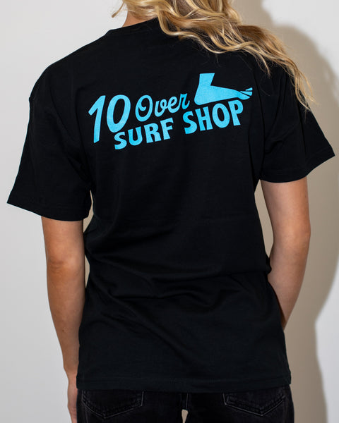El Classico - Unisex 10 Over Surf T-Shirt T-Shirt 10 Over Surf Shop Extra Extra Small  