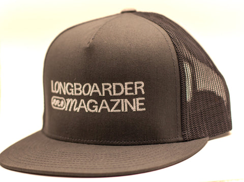 Longboarder Magazine Trucker Cap Cap Longboarder Magazine   