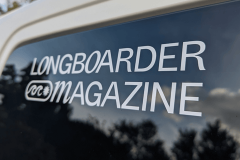 Longboarder Magazine Decal Stickers 10 Over Surf Shop   