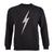 Forever Crew Sweatshirt - Lightning Bolt Surf Co Fleece Lightning Bolt Moonless Night Extra Small 