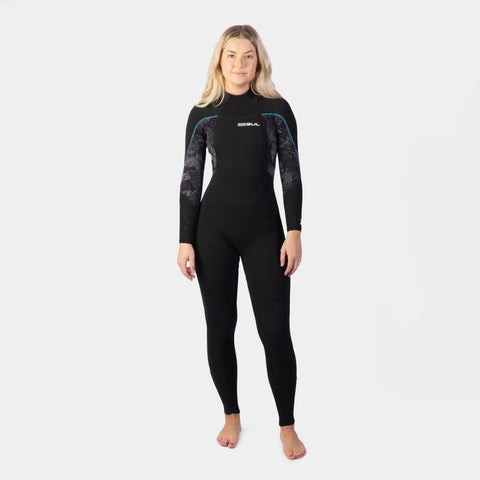 Gul Womens Wetsuit / 3/2mm Thick / Model: Response FX / Black Camo Colour Wetsuits Gul UK 8 3/2mm 