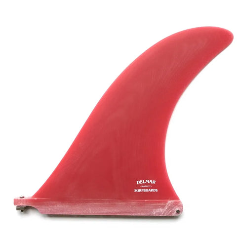 KOALITION DEL MAR BLEND 9.75" LONGBOARD SINGLE FIN Longboard Fin Koalition Fins 9.75" Red 