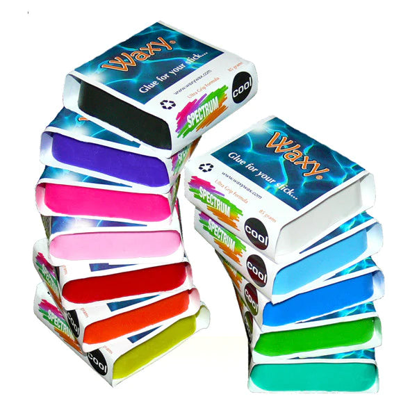 Waxy Wax Surfboard Wax Multiple Colours Cold and Cool Options