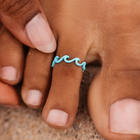 Pura Vida - Enamel Delicate Toe Ring Ring Pura Vida   