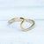 Pura Vida - Wave Ring Ring Pura Vida 6 Gold 