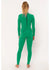 Sisstrevolution Womens Wetsuit / 3/2mm Thick / Model: 7 Seas Back Zip / Camp Green Colour Wetsuits Sisstrevolution   